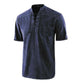 🎉LAST DAY SALE 50% OFF⚡👕Men Gothic Retro T-Shirt, Lace-up V-neck, Linen Pocket