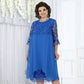 🌸🌸🌸Women's Loose Fit Lace Midi Dress