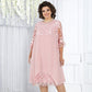 🌸🌸🌸Women's Loose Fit Lace Midi Dress