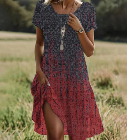 💕Hot Sale 49% OFF👗Printed Sleeveless Dress