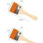 Chip Paint Brush Set for Paints, Stains, Varnishes, Glues