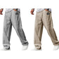 Breathable Straight-Leg Trousers for Men