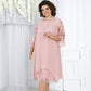 🌸🌸🌸Women's Loose Fit Lace Midi Dress