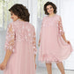 🌸🌸🌸Women's Loose Fit Lace Midi Dress