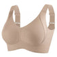 🎁2026 HOT SALE!🎁Huge discount 🔥 💕 Subtle Striped Seamless Bra with W-Support – Comfort & Style!