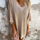 V-neck Hollow Knitted Top🍀