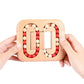 Rotating Magic Bean Fingertip Toy Wood Puzzles For Adults Kids IQ Games