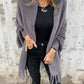 🔥Limited Time 49% Off 🔥Women's Long Sleeve Casual Tassel Shawl Coat