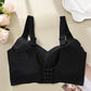 🎁2026 HOT SALE!🎁Huge discount 🔥 💕 Subtle Striped Seamless Bra with W-Support – Comfort & Style!