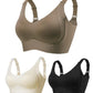🎁2026 HOT SALE!🎁Huge discount 🔥 💕 Subtle Striped Seamless Bra with W-Support – Comfort & Style!