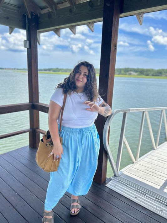 🔥HOT SALE 49% OFF👖Women's Linen Casual Wide Leg Pants