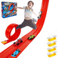 🎄🎁 2025 Christmas Surprise Gift: DIY Flexible Racing Track Toy 🚗✨