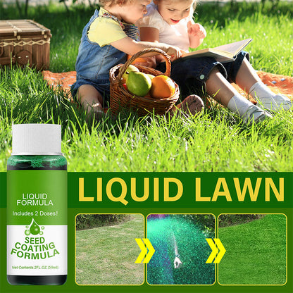 🌱Green grass and damage to protect lawn spray