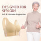 🔥Buy 2 get 1 free 🔥2025 New breathable front closure bra for elderly