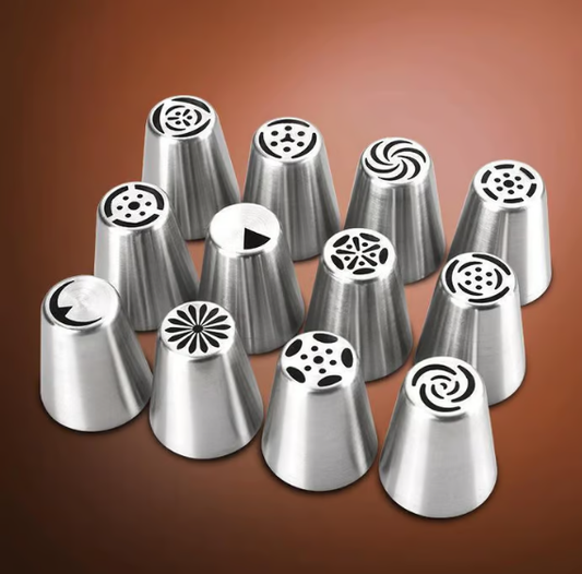 Cake Decorating Stainless Steel Piping Tips