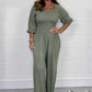 💕Hot Sale 49% Off🥰Women's Elastic Waist Summer Jumpsuit