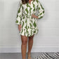 🌷Limited Time Offer 49% OFF🌷Casual Irregular Stripe Lapel Tie Waist Shirt Dress