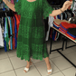 🔥49% OFF🔥 Solid Color Short Sleeve Lace Dress