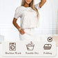 ❤️‍🔥Hot Sale 49% OFF🔥Women's casual two-piece floral T-shirt and mid-length skirt set
