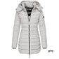 🔥HOT SALE 49% OFF✨Winter women's mid-length padded jacket warm solid color hooded jacket