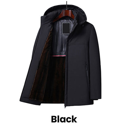 🔥Christmas Hot Sale 49% OFF🔥 Men’s Thermal Thick Hooded Parka Coat