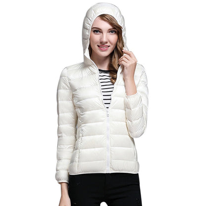 💥Early Winter Special Sale 49% OFF💥 Women's Hooded Light Down Jacket