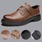 🔥Men's Breathable Retro PU Leather Soft Sole Shoes