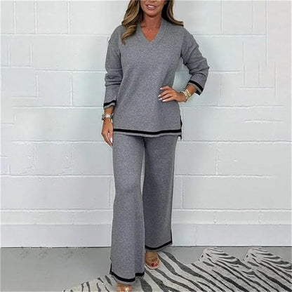 Women's 2 Piece Knit Lounge Set