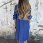 👗Women's Casual Denim Lapel Dress