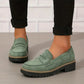 💥Hot Sales-49% OFF🌿Women's Comfortable Chunky Slip On Platform Loafers