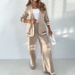 💖Limited Sale 49% OFF💖 Women's Casual Beige 2-Piece Set