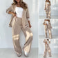 💖Limited Sale 49% OFF💖 Women's Casual Beige 2-Piece Set