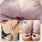 Women's bra with front closure and lace