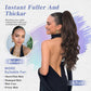 💜Limited time promotion 49%OFF💜Clip-on Wavy Ponytail Extension