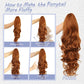 💜Limited time promotion 49%OFF💜Clip-on Wavy Ponytail Extension