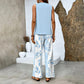 🔥Hot Sale 49% OFF🌺Women’s Trendy Print 2 Piece Outfits Sleeveless Top & Pants