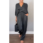 💞💞Women's mercerized cotton V-neck 2-piece suit