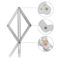 Multifunctional Woodworking Diagonal Ruler