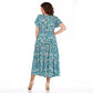 🔥Promotion - 49% discount🎉Summer Patterned Chiffon Dress