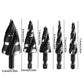 High Speed Bearing Steel Four Slotted Hole Enlargement Step Drill