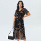 💥Special Sale 49% OFF💝✨Flowy V-Neck Printed Long Dress