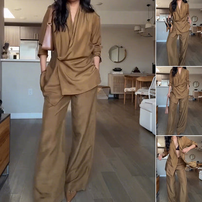 🌸New Arrival 49%OFF💖Women’s Fashion Top Pants 2- Piece Set