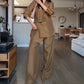 🌸New Arrival 49%OFF💖Women’s Fashion Top Pants 2- Piece Set