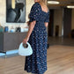 💜Summer Square Neck Floral Bustier Dress