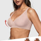💕 Jelly Wireless Womens Comfortable Wireless Bras Push Up Bralettes Seamless Tshirts Bras Deep V Everyday Bras