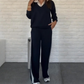 🔥Latest models 49% off-Women's Long Sleeve Lapel Top & Pants Set
