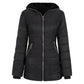 ❄️49%OFF 💖 Women's Hooded Mid-Length Winter Coat with Plush Lining