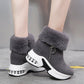 ⏳Time-limited Special⏰Women’s Thick-Sole Lined Ankle Boots: Warm, Elevated & Walk-all-Day Comfy