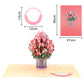 3D Pop-Up Cherry Blossom Bouquet Card
