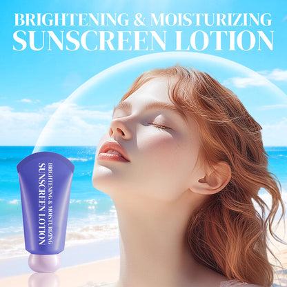 Brightening & Moisturizing Sunscreen Lotion